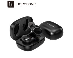 Fülhallgató bluetooth sztereó BOROFONE BE35 TWS, wireless fülhallgató, fekete